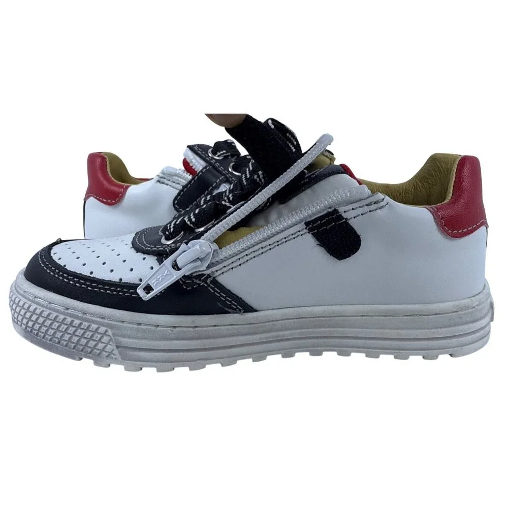 Naturino Little Kid Hess Sneaker Shoes Patriotic Stars Red White Blue SZ‎ EU 28
